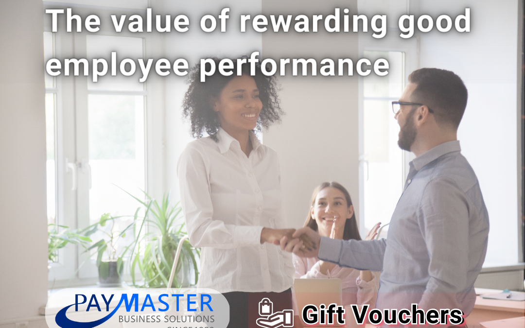 Rewarding good employee performance
