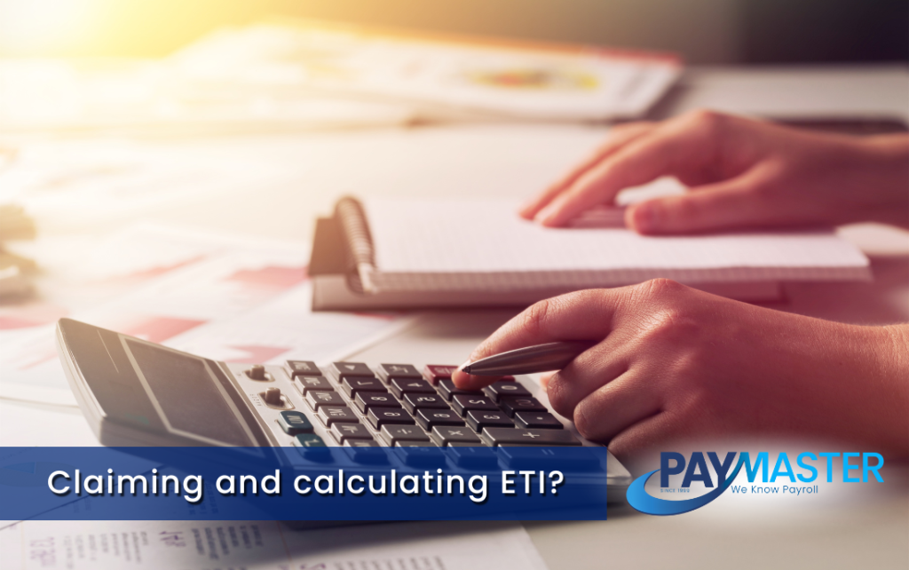 The ETI scheme- Claiming and calculating it