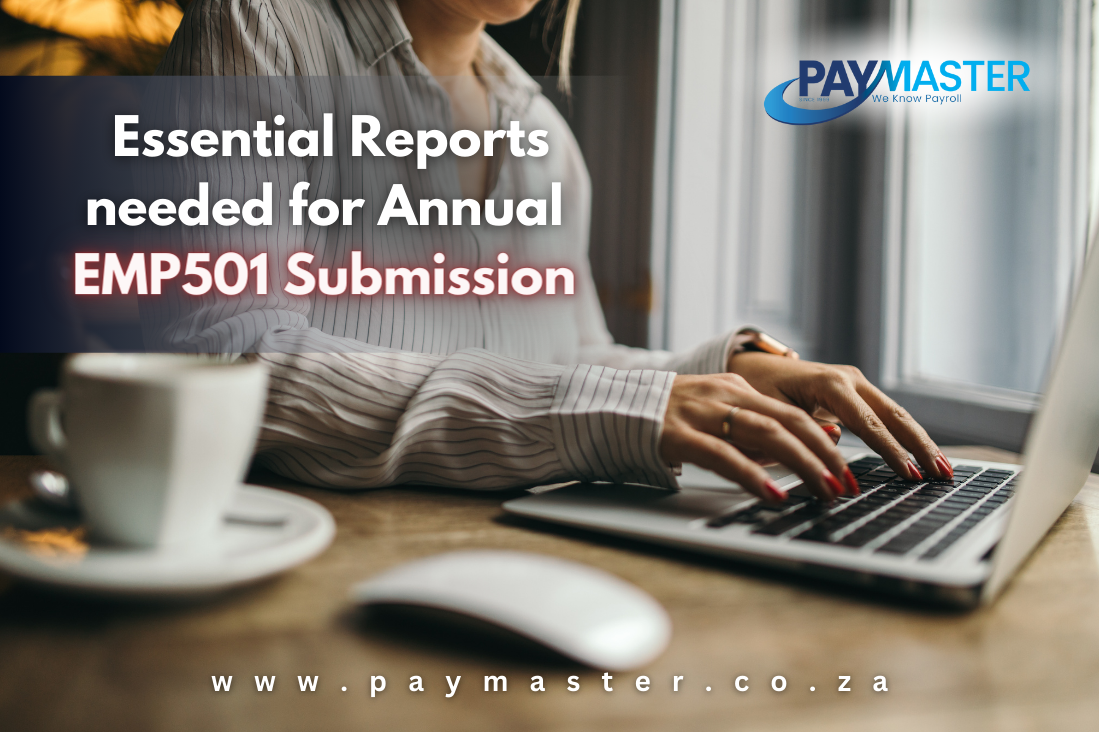Essential Reports needed for Annual EMP501 Submission