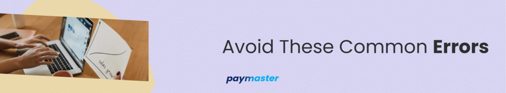 3. Avoid These Common Errors