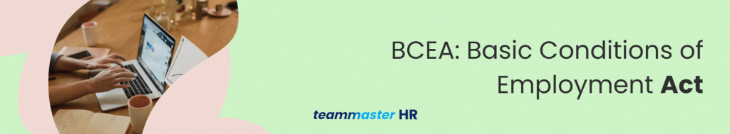 1. BCEA and Recruitment Compliance